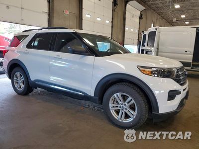 Czwarte zdjęcie samochodu z boku: 2020 FORD EXPLORER XLT VIN:1FMSK8DH8LGA92502 - miniatura