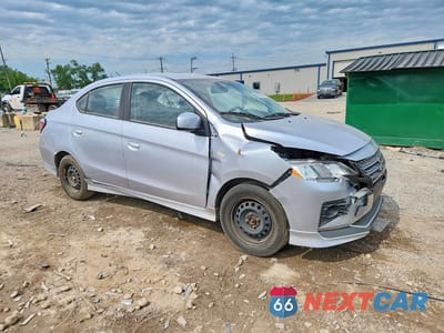Czwarte zdjęcie samochodu z boku: 2022 MITSUBISHI MIRAGE G4 ES VIN:ML32FUFJ8NHF09248 - miniatura