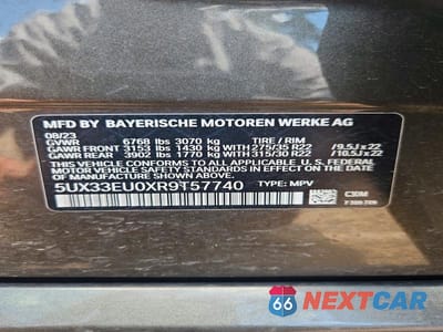 Zdjęcie 13 z 13 samochodu: 2024 BMW X5 M60I VIN:5UX33EU0XR9T57740 - miniatura