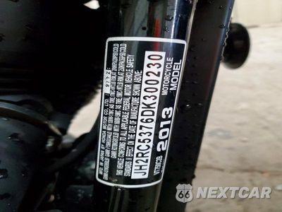 Zdjęcie 10 z 10 samochodu: 2013 HONDA VT750 C2B VIN:JH2RC5376DK300230 - miniatura