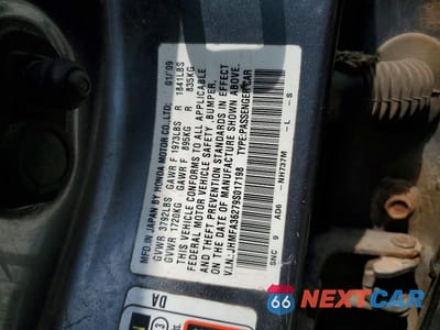 Zdjęcie 12 z 12 samochodu: 2009 HONDA CIVIC HYBRID VIN:JHMFA36279S017198 - miniatura