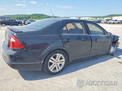 Trzecie zdjęcie samochodu z tyłu: 2010 FORD FUSION SE VIN:3FAHP0HA9AR201950 - miniatura