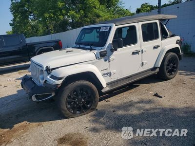 2021 JEEP WRANGLER UNLIMITED SAHARA 4XE 1C4JJXP69MW784203 - główne zdjęcie licytacji z USA - miniatura