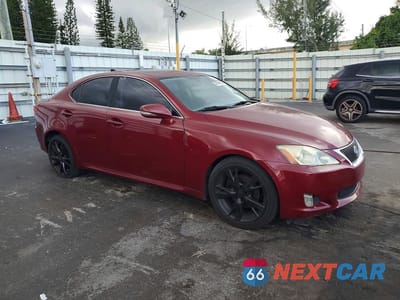 Czwarte zdjęcie samochodu z boku: 2010 LEXUS IS 250 VIN:JTHBF5C25A5108764 - miniatura