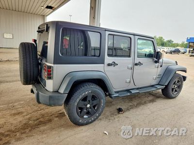 Trzecie zdjęcie samochodu z tyłu: 2015 JEEP WRANGLER UNLIMITED SPORT VIN:1C4BJWDG0FL544411 - miniatura