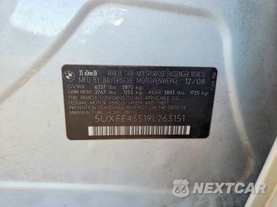 Zdjęcie 13 z 13 samochodu: 2009 BMW X5 XDRIVE30I VIN:5UXFE43519L263151 - miniatura