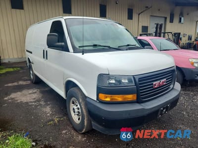 Czwarte zdjęcie samochodu z boku: 2023 GMC SAVANA G2500 VIN:1GTW7AFPXP1118111 - miniatura