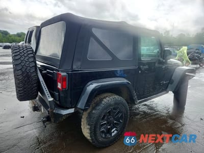 Trzecie zdjęcie samochodu z tyłu: 2008 JEEP WRANGLER RUBICON VIN:1J8GA64158L518691 - miniatura