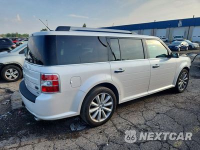 Trzecie zdjęcie samochodu z tyłu: 2017 FORD FLEX SEL VIN:2FMHK6C84HBA01949 - miniatura