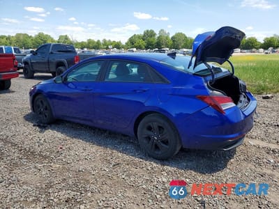 Drugie zdjęcie samochodu z przodu: 2022 HYUNDAI ELANTRA SEL VIN:KMHLM4AGXNU362109 - miniatura