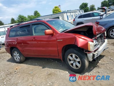 Czwarte zdjęcie samochodu z boku: 2002 TOYOTA HIGHLANDER LIMITED VIN:JTEHF21A120049565 - miniatura