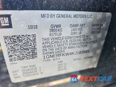 Zdjęcie 13 z 13 samochodu: 2019 CHEVROLET TRAVERSE LS VIN:1GNERFKW4KJ183665 - miniatura