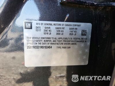Zdjęcie 12 z 12 samochodu: 2017 CADILLAC XTS LUXURY VIN:2G61N5S31H9163464 - miniatura