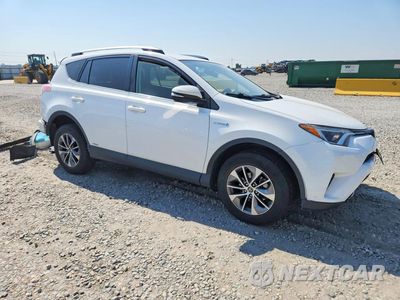 Czwarte zdjęcie samochodu z boku: 2018 TOYOTA RAV4 HYBRID LE VIN:JTMRJREVXJD190350 - miniatura