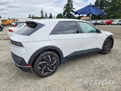 Trzecie zdjęcie samochodu z tyłu: 2022 HYUNDAI IONIQ 5 SE VIN:KM8KM4AE6NU069883 - miniatura