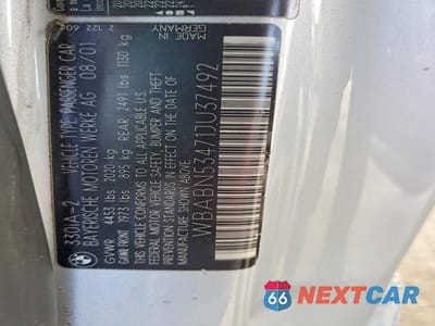 Zdjęcie 12 z 12 samochodu: 2001 BMW 330 CI VIN:WBABN53471JU37492 - miniatura