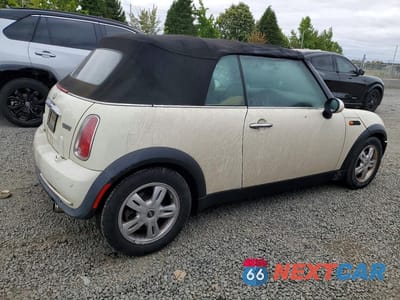 Trzecie zdjęcie samochodu z tyłu: 2008 MINI COOPER VIN:WMWRF33568TF68164 - miniatura