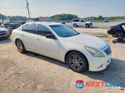 Czwarte zdjęcie samochodu z boku: 2012 INFINITI G25 SEDAN X VIN:JN1DV6AR1CM731099 - miniatura