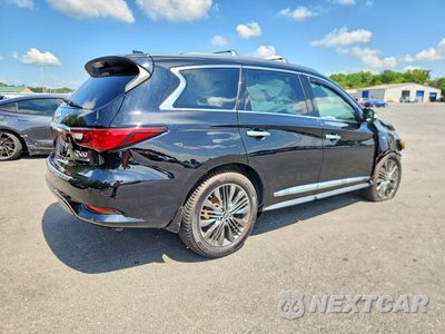 Trzecie zdjęcie samochodu z tyłu: 2019 INFINITI QX60 LUXE VIN:5N1DL0MM0KC510206 - miniatura