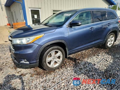 2016 TOYOTA HIGHLANDER LIMITED 5TDDKRFH1GS260914 - główne zdjęcie licytacji z USA - miniatura