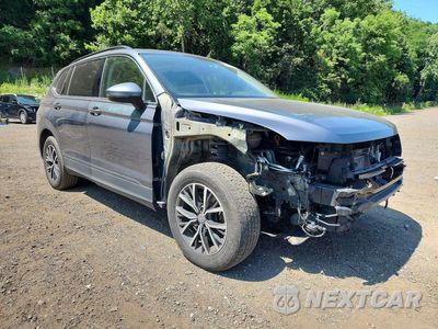 Czwarte zdjęcie samochodu z boku: 2019 VOLKSWAGEN TIGUAN SE VIN:3VV2B7AX1KM172286 - miniatura