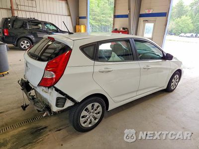Trzecie zdjęcie samochodu z tyłu: 2017 HYUNDAI ACCENT SE VIN:KMHCT5AE6HU350129 - miniatura