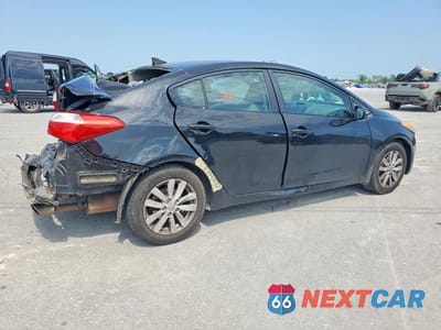 Trzecie zdjęcie samochodu z tyłu: 2014 KIA FORTE EX VIN:KNAFX4A85E5055312 - miniatura