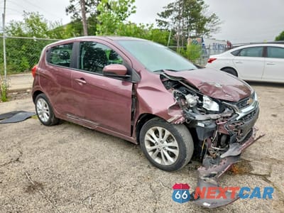 Czwarte zdjęcie samochodu z boku: 2019 CHEVROLET SPARK 1LT VIN:KL8CD6SA2KC757471 - miniatura