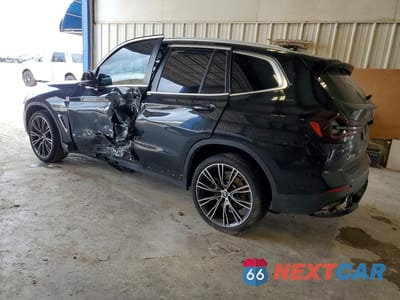Drugie zdjęcie samochodu z przodu: 2022 BMW X3 SDRIVE30I VIN:5UX43DP01N9J32367 - miniatura