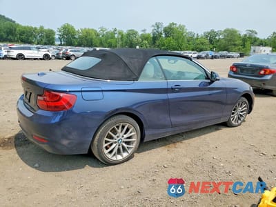 Trzecie zdjęcie samochodu z tyłu: 2016 BMW 228 XI SULEV VIN:WBA1L9C56GV324975 - miniatura