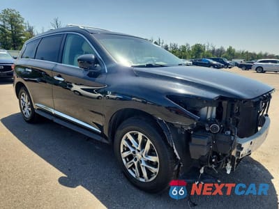Czwarte zdjęcie samochodu z boku: 2014 INFINITI QX60 BASE VIN:5N1AL0MM6EC553861 - miniatura