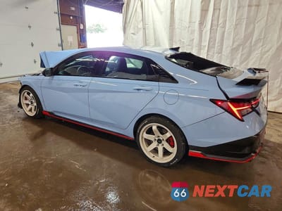 Drugie zdjęcie samochodu z przodu: 2025 HYUNDAI ELANTRA N BASE VIN:KMHLW4DKXSU027695 - miniatura