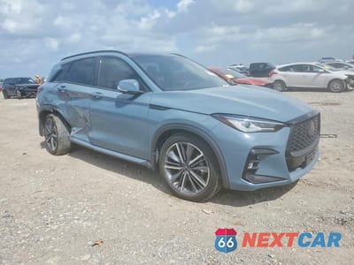 Czwarte zdjęcie samochodu z boku: 2024 INFINITI QX50 SPORT VIN:3PCAJ5FA1RF110956 - miniatura
