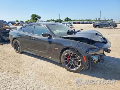 Czwarte zdjęcie samochodu z boku: 2021 DODGE CHARGER SCAT PACK VIN:2C3CDXGJ4MH565186 - miniatura
