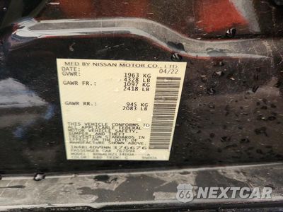 Zdjęcie 12 z 12 samochodu: 2022 NISSAN ALTIMA SV VIN:1N4BL4DV9NN376676 - miniatura