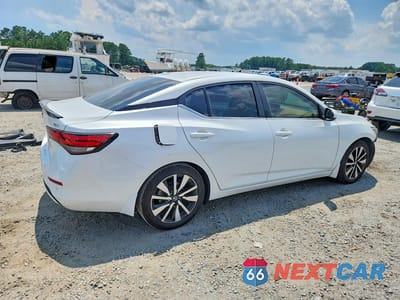 Trzecie zdjęcie samochodu z tyłu: 2022 NISSAN SENTRA SV VIN:3N1AB8CV7NY206890 - miniatura