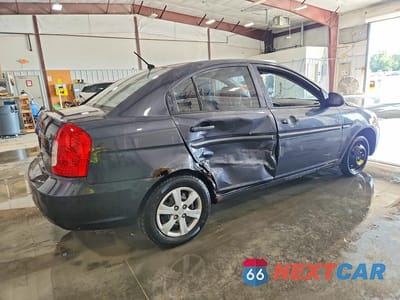 Trzecie zdjęcie samochodu z tyłu: 2009 HYUNDAI ACCENT GLS VIN:KMHCN46C09U381874 - miniatura