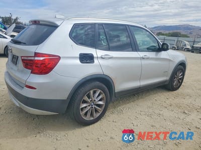 Trzecie zdjęcie samochodu z tyłu: 2014 BMW X3 XDRIVE28I VIN:5UXWX9C56E0D30428 - miniatura