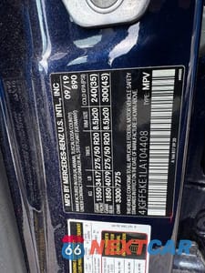 Zdjęcie 14 z 14 samochodu: 2020 MERCEDES-BENZ GLS 450 4MATIC VIN:4JGFF5KE1LA104408 - miniatura