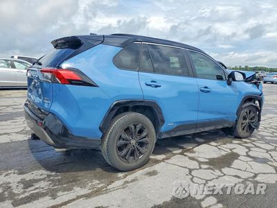 Trzecie zdjęcie samochodu z tyłu: 2022 TOYOTA RAV4 XSE VIN:JTME6RFV4ND526241 - miniatura