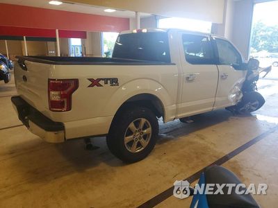 Trzecie zdjęcie samochodu z tyłu: 2019 FORD F150 SUPERCREW VIN:1FTEW1E56KFD02407 - miniatura