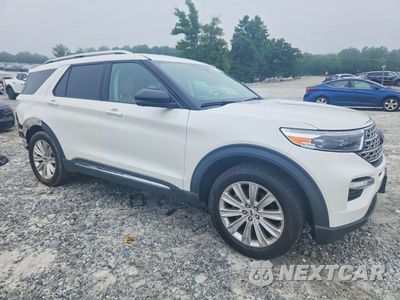 Czwarte zdjęcie samochodu z boku: 2021 FORD EXPLORER LIMITED VIN:1FMSK7FH1MGB62690 - miniatura