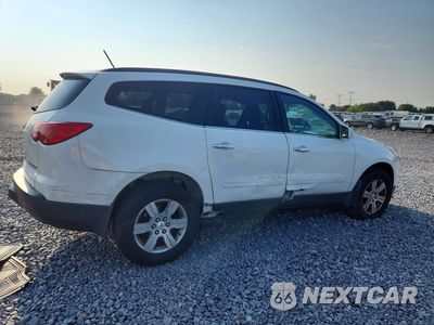 Trzecie zdjęcie samochodu z tyłu: 2011 CHEVROLET TRAVERSE LT VIN:1GNKRGED4BJ104448 - miniatura