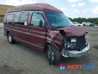 Czwarte zdjęcie samochodu z boku: 1999 GMC SAVANA RV G1500 VIN:1GDFG15R1X1070545 - miniatura