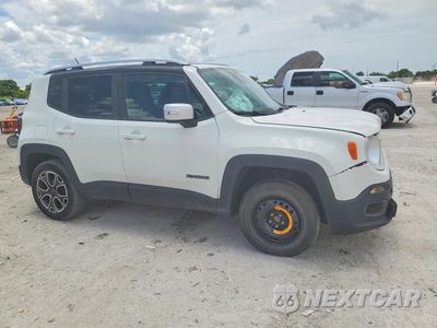 Czwarte zdjęcie samochodu z boku: 2017 JEEP RENEGADE LIMITED VIN:ZACCJBDB1HPF04726 - miniatura