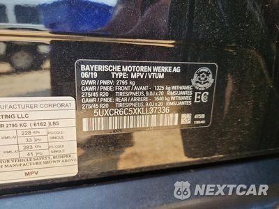 Zdjęcie 12 z 12 samochodu: 2019 BMW X5 XDRIVE40I VIN:5UXCR6C5XKLL37336 - miniatura