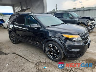 Czwarte zdjęcie samochodu z boku: 2014 FORD EXPLORER SPORT VIN:1FM5K8GT1EGA79087 - miniatura