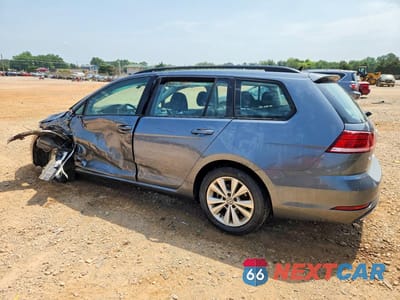 Drugie zdjęcie samochodu z przodu: 2019 VOLKSWAGEN GOLF SPORTWAGEN S VIN:3VW117AU7KM508409 - miniatura