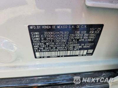 Zdjęcie 14 z 14 samochodu: 2025 ACURA ADX A-SPEC VIN:3HDSA1H56SM709543 - miniatura