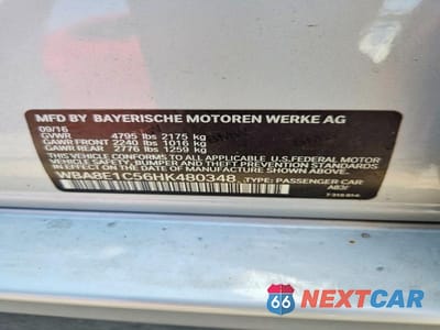 Zdjęcie 12 z 12 samochodu: 2017 BMW 330E VIN:WBA8E1C56HK480348 - miniatura